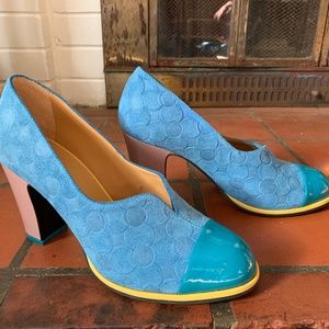 FLUEVOG ATTIC IRIS PUMP Size 8 NEW!
